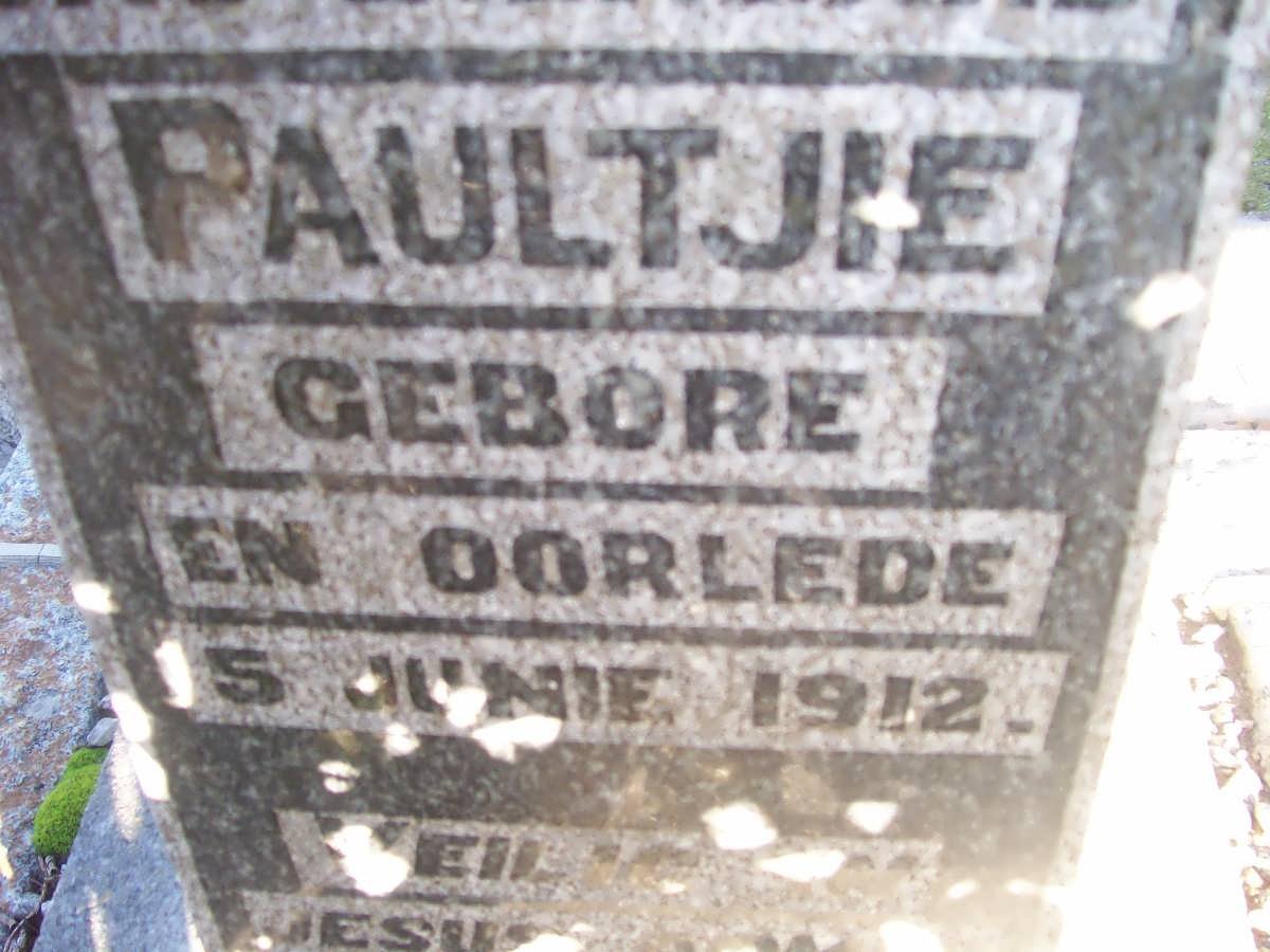 ROUX Paultjie -1912