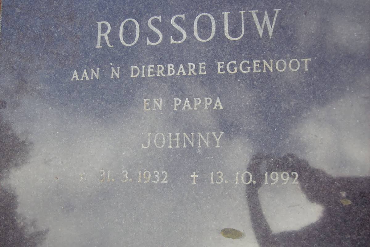 ROSSOUW Johnny 1932-1992