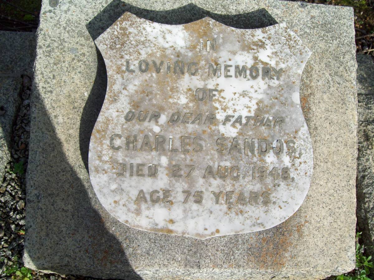 SANDOS Charles -1946