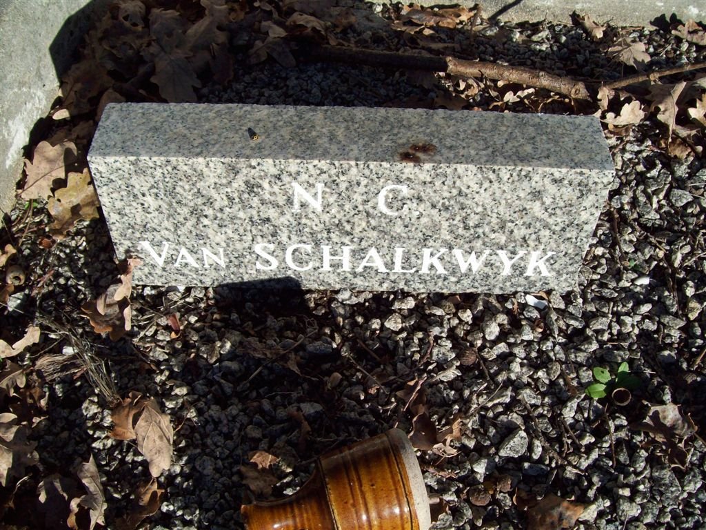 SCHALKWYK N.C., van