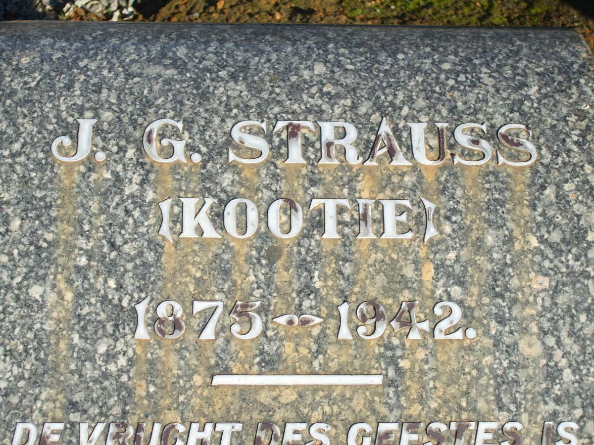 STRAUSS J.G. 1875-1942