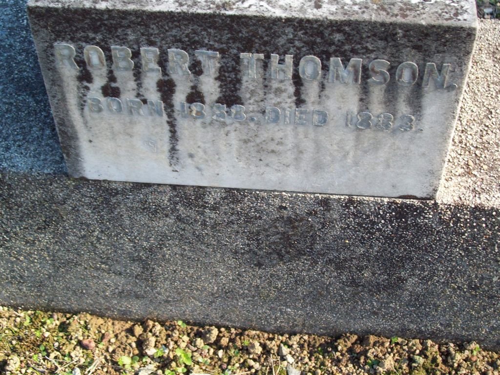 THOMSON Robert 1858-1883