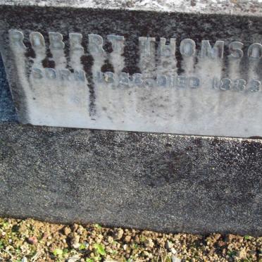 THOMSON Robert 1858-1883