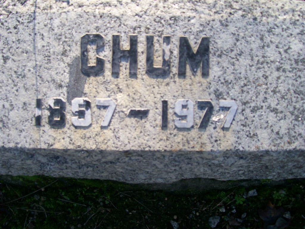 ?? Chum 1897-1977