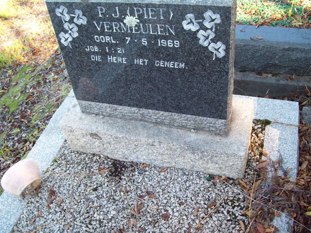 VERMEULEN P.J. -1969