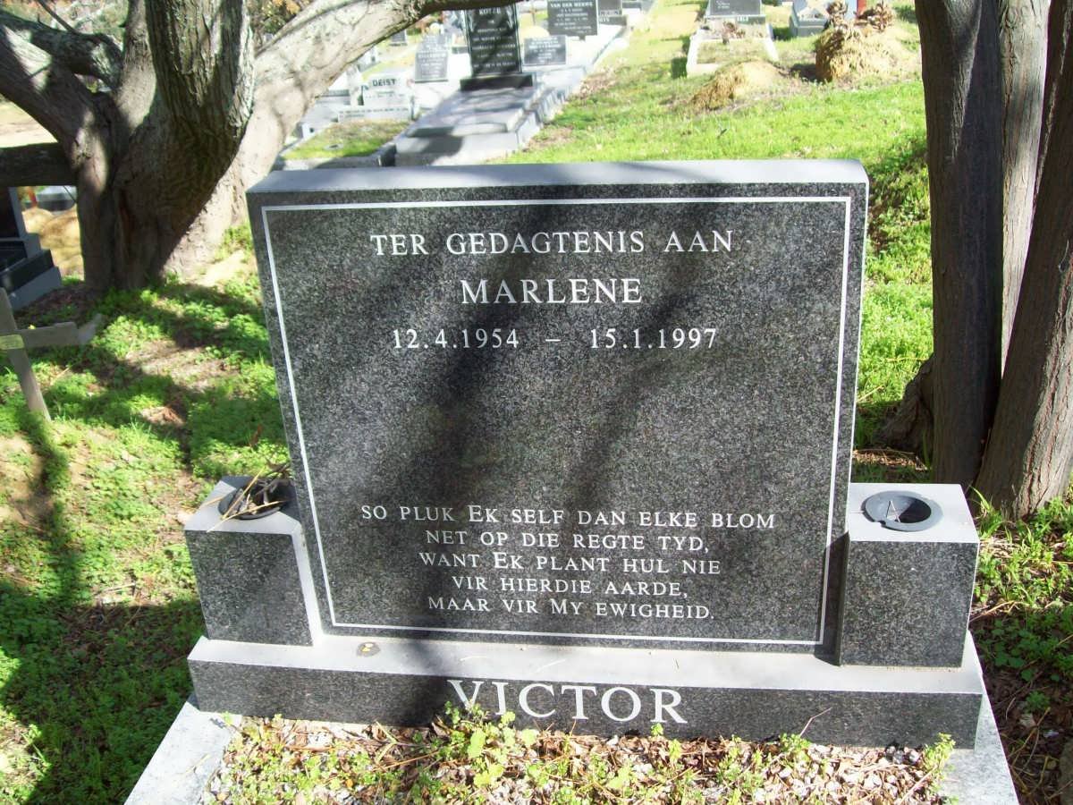 VICTOR Marlene 1954-1997