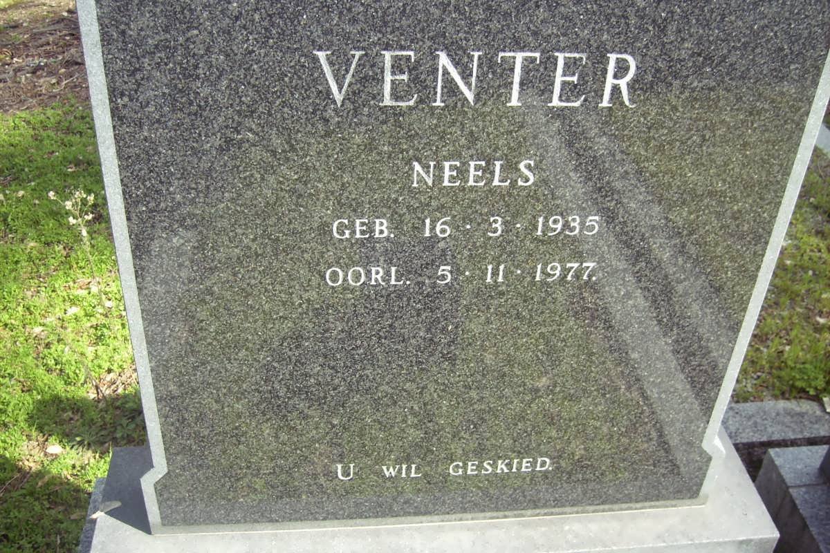 VENTER Neels 1935-1977