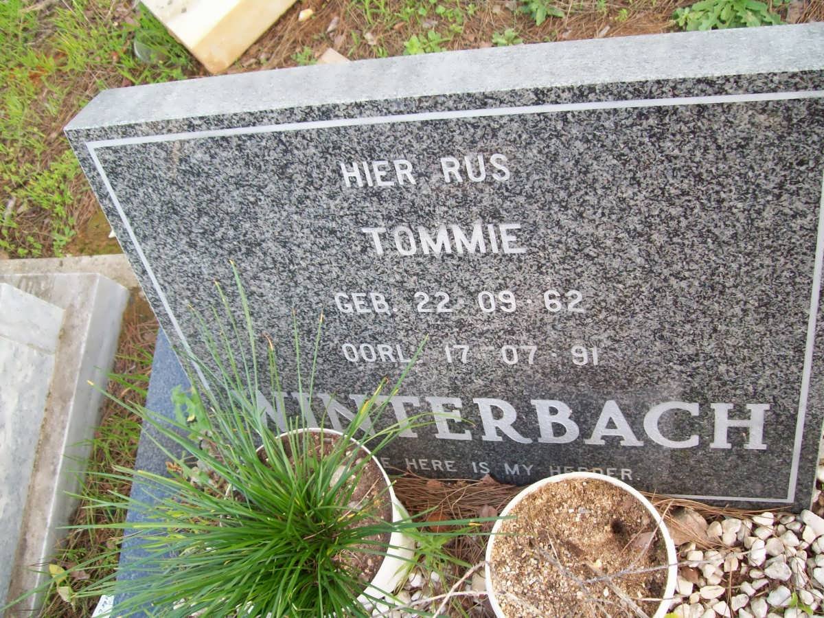 WINTERBACH Tommie 1962-1991