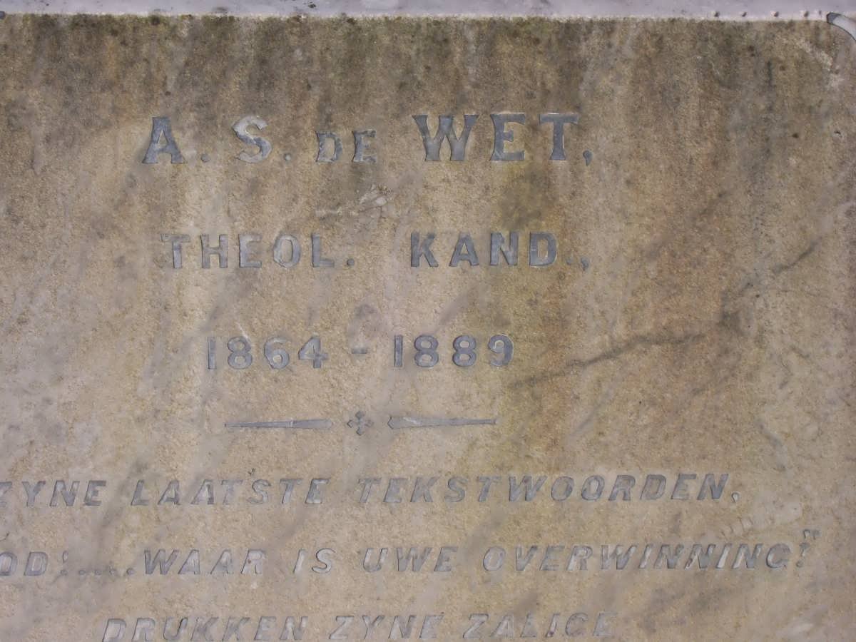 WET A.S., de 1864-1889