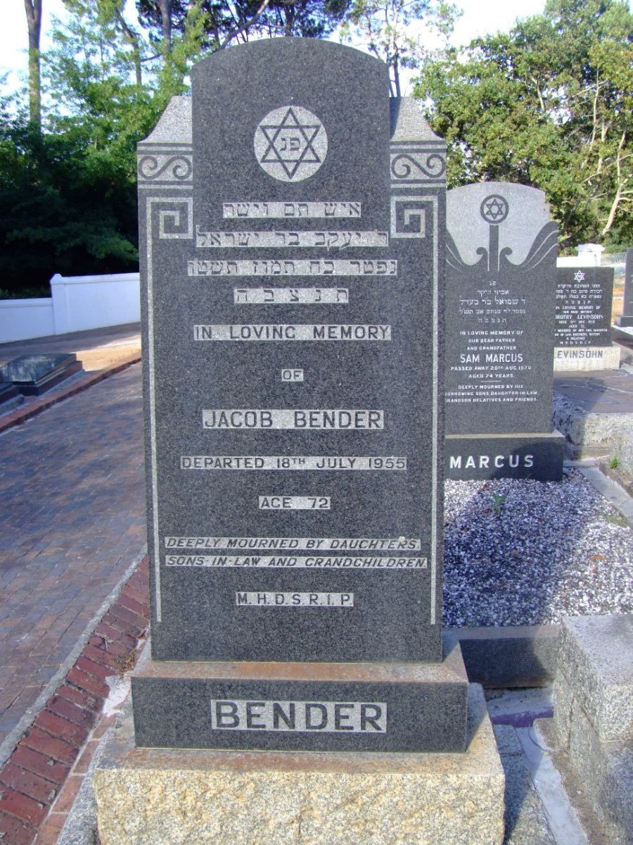 BENDER Jacob -1955