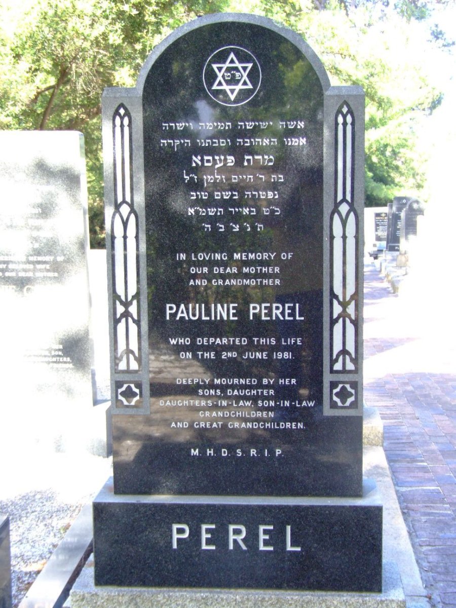 PEREL Pauline -1981