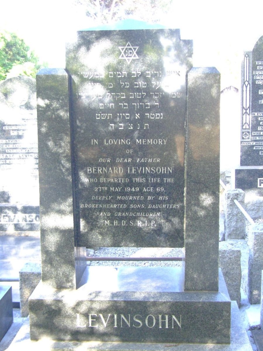 LEVINSOHN Bernard -1949