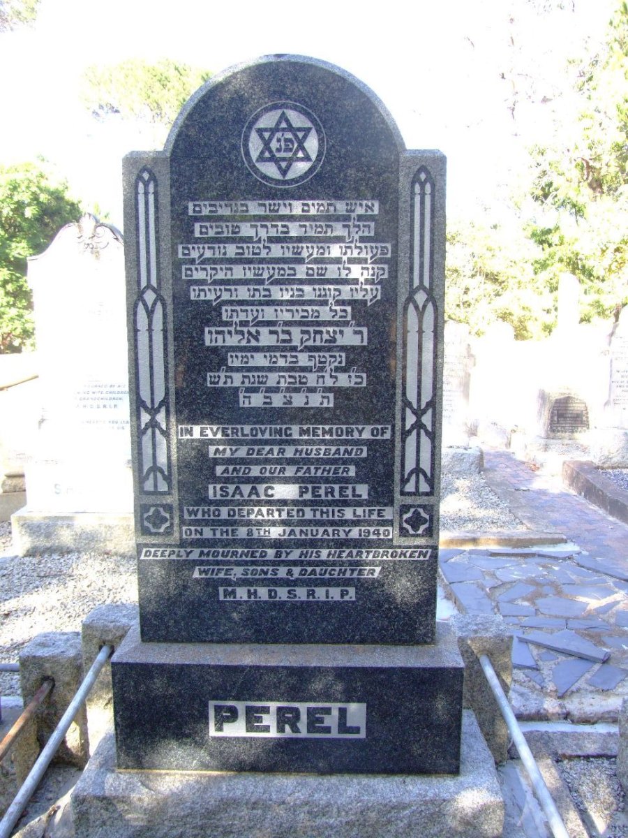 PEREL Isaac -1940