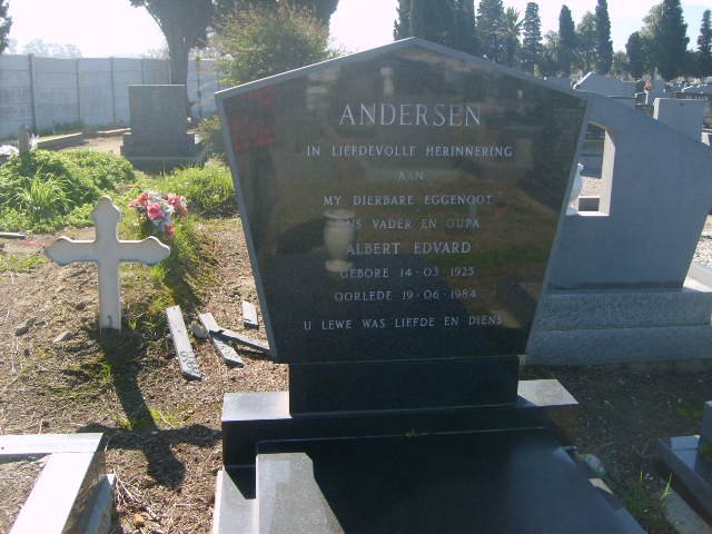 ANDERSEN Albert Edward 1923-1984