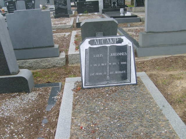 AUCAMP Louis Johannes 1931-1980