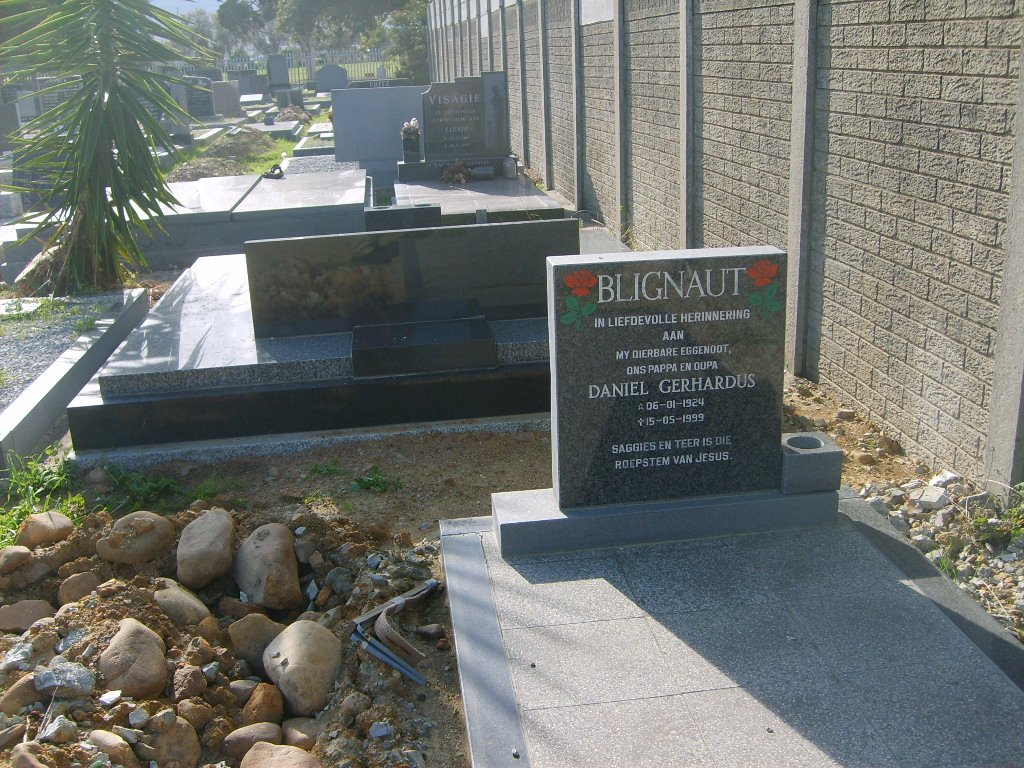 BLIGNAUT Daniel Gerhardus 1924-1999