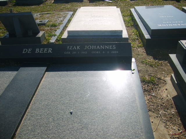 BEER Izak Johannes, de 1912-1989
