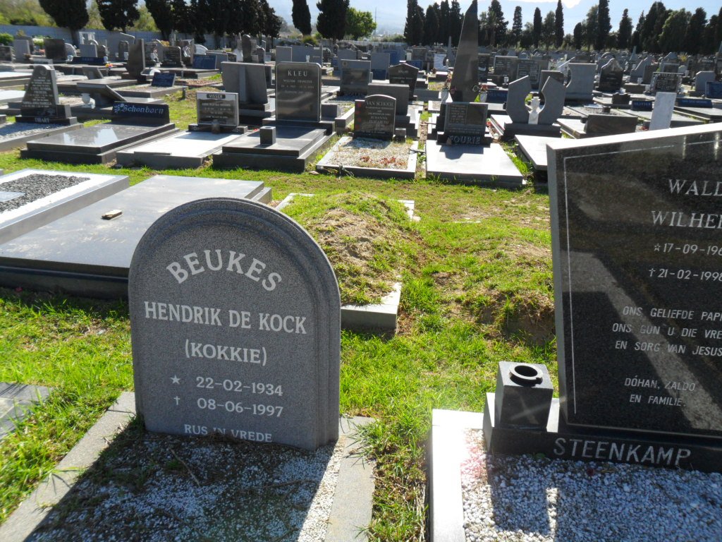 BEUKES Hendrik de Kock 1934-1997