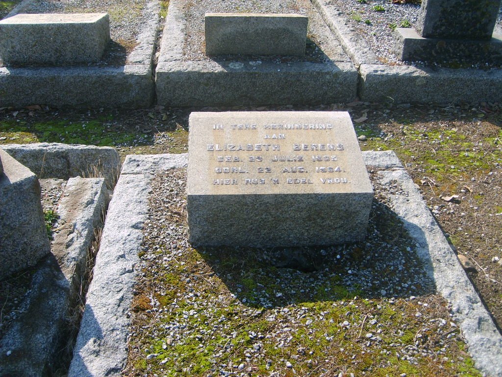 BERENS Elizabeth 1905-1964