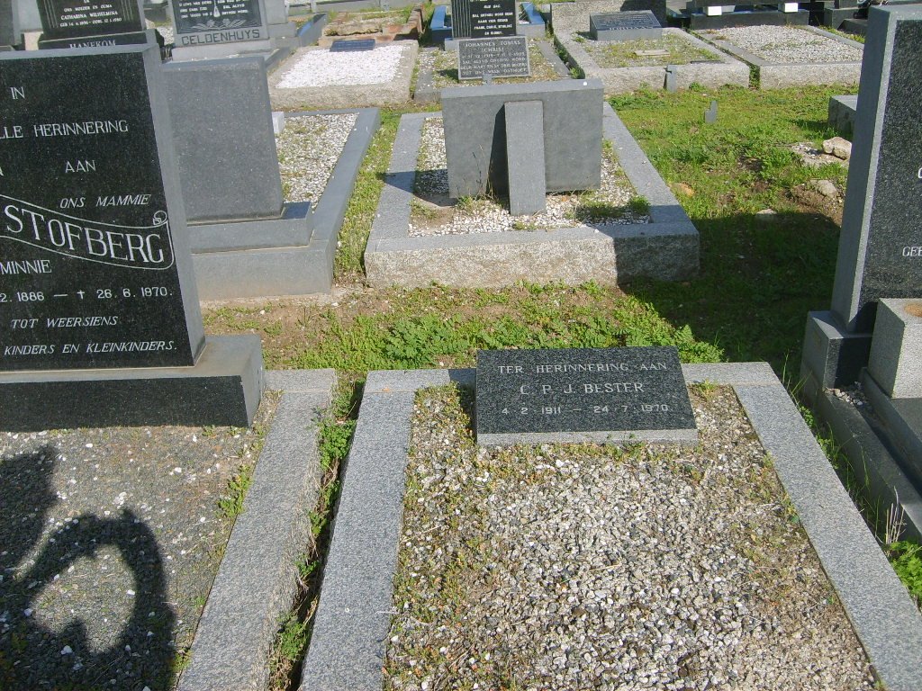 BESTER C.P.J. 1911-1970