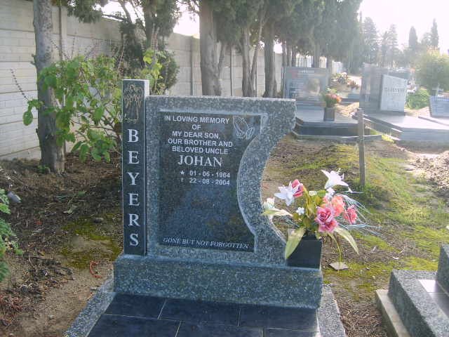 BEYERS Johan 1964-2004