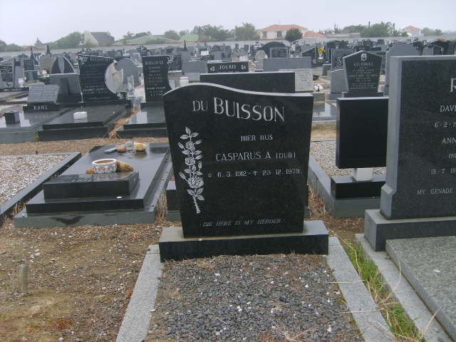 BUISSON Casparus A. 1912-1979