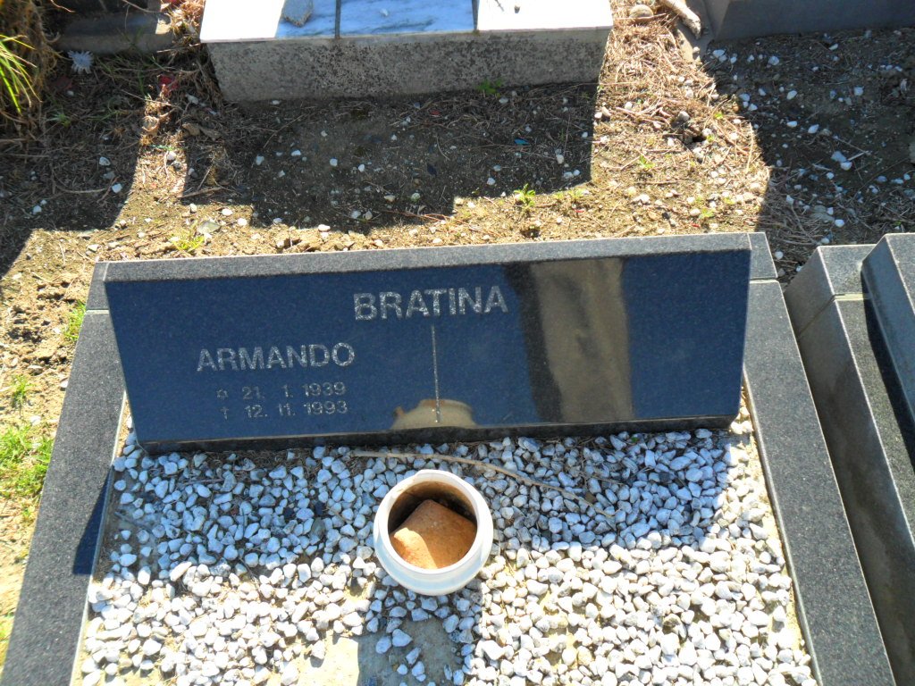 BRATINA Armando 1939-1993