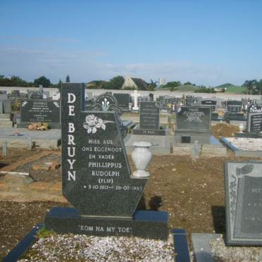 BRUYN Phillippus Rudolph, de 1917-1985