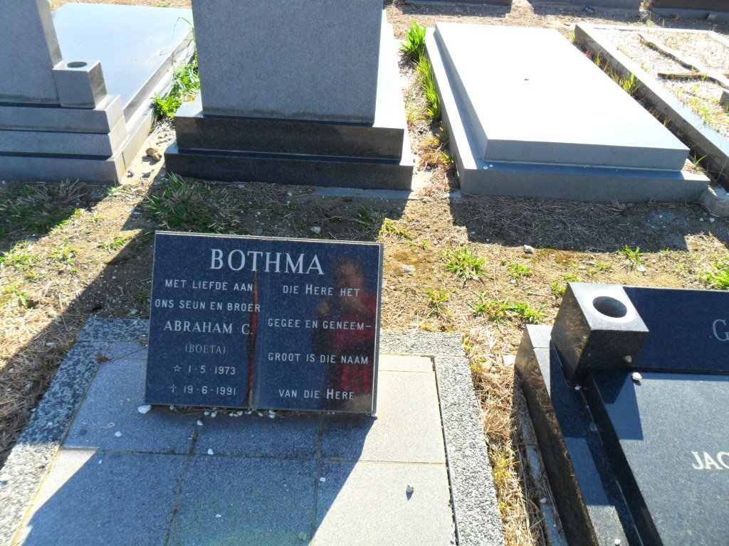 BOTHMA Abraham C. 1973-1991