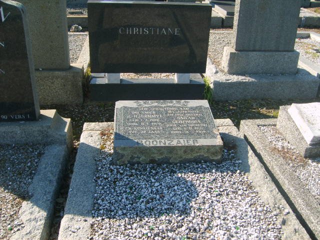 BOONZAIER L.H. 1908-19?9 &amp; Sarah Gertruda -1969