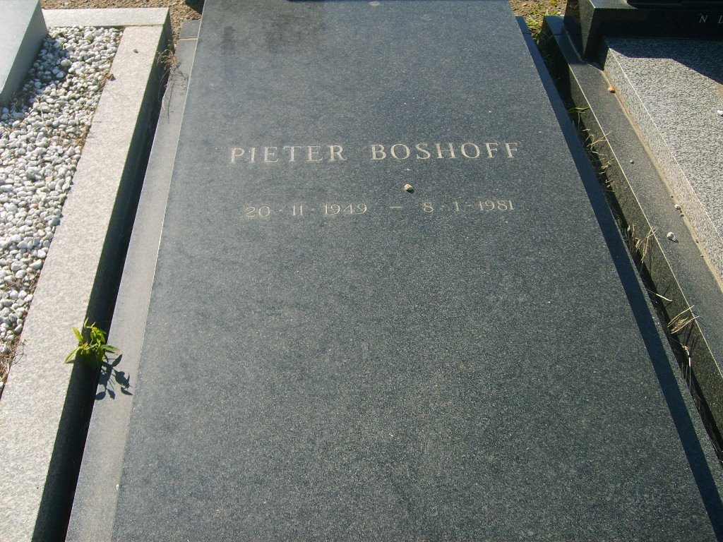 BOSHOFF Pieter 1949-1981