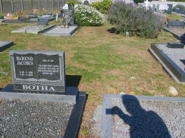 BOTHA Barend Jacobus 19??-2000
