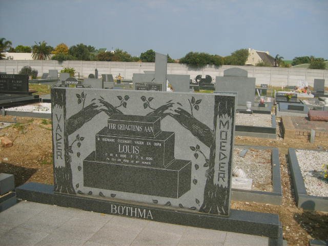 BOTHMA Louis 1930-1990