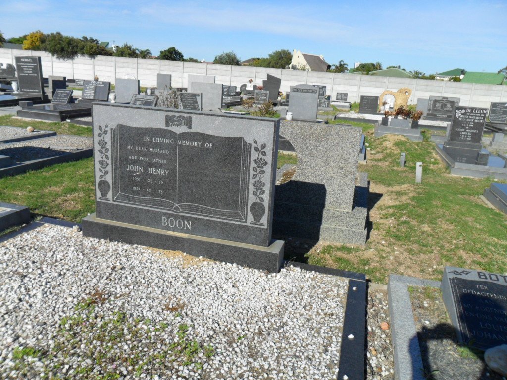 BOON John Henry 1951-1991