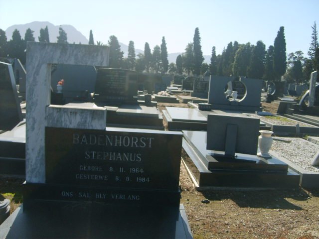 BADENHORST Stephanus 1964-1984