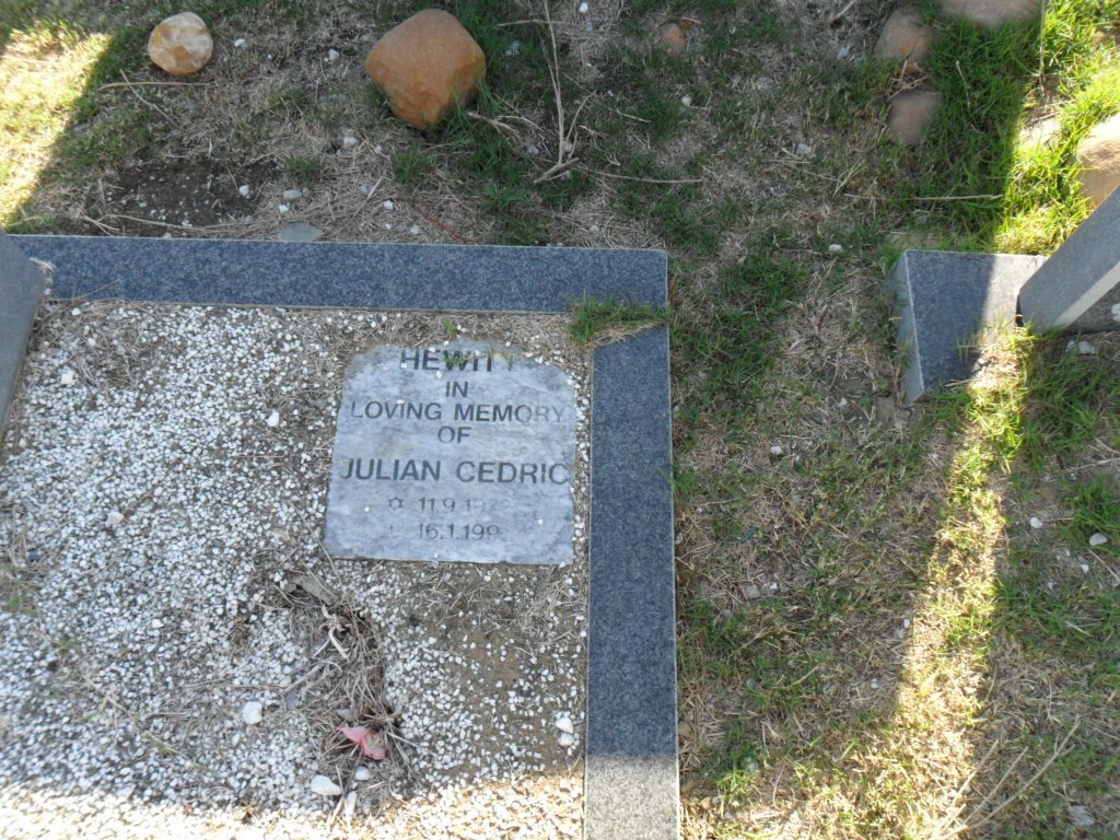 CEDRIC Julian 19??-1999