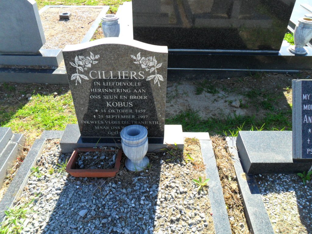 CILLIERS Kobus 1959-1997