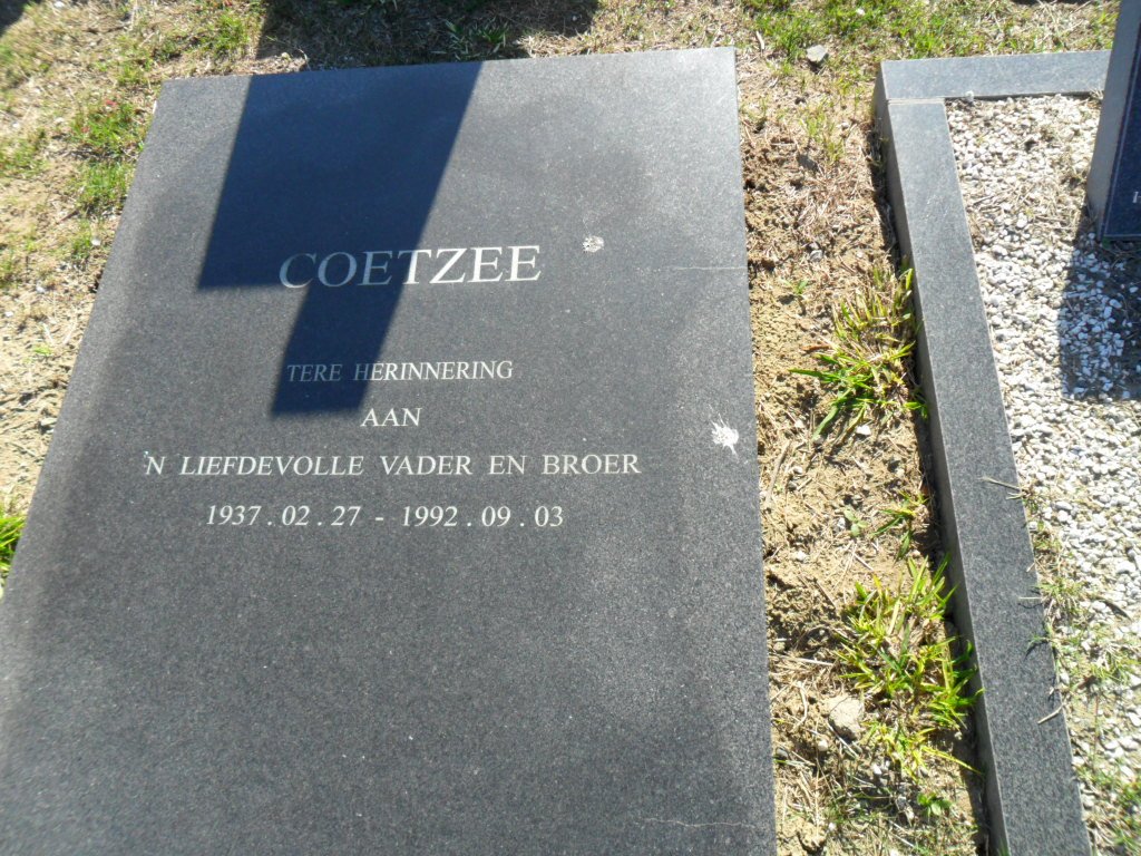 COETZEE ? 1937-1992