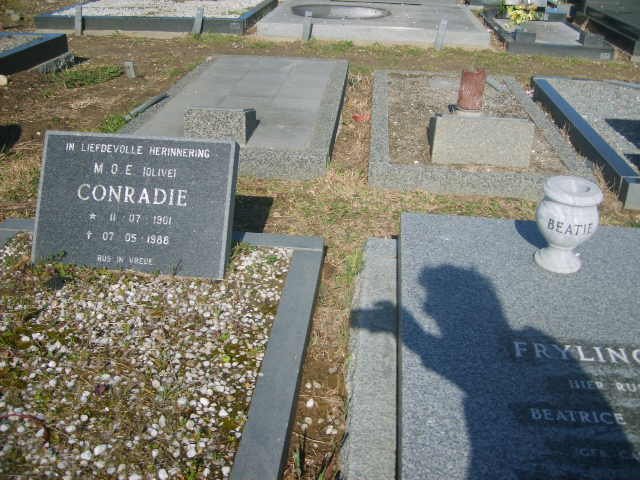 CONRADIE M.O.E. 1901-1988