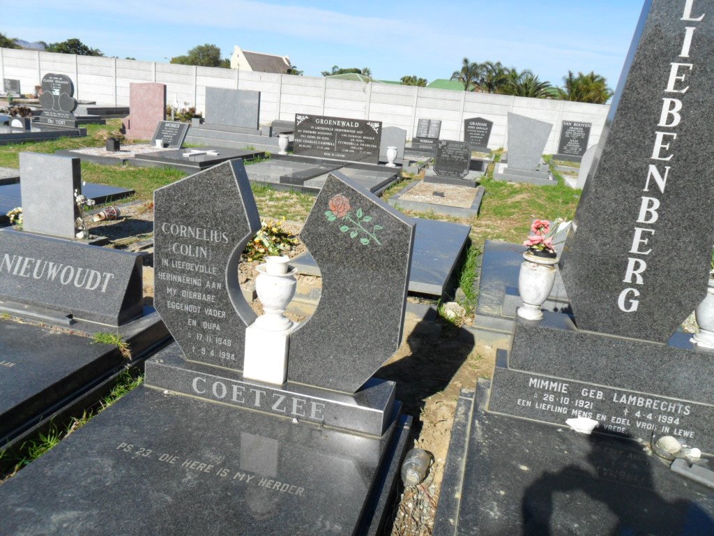 COETZEE Cornelius 1948-1994