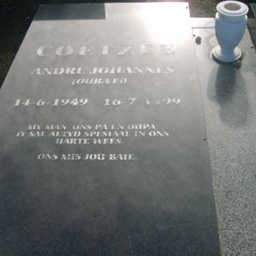 COETZEE Andre Johannes 1949-1999