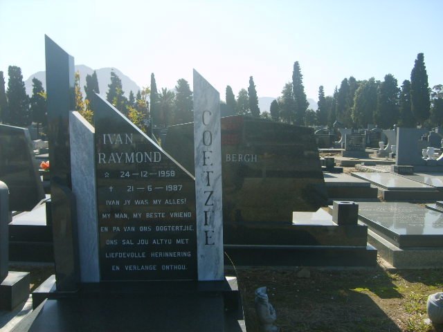 COETZEE Ivan  Raymond 1958-1987