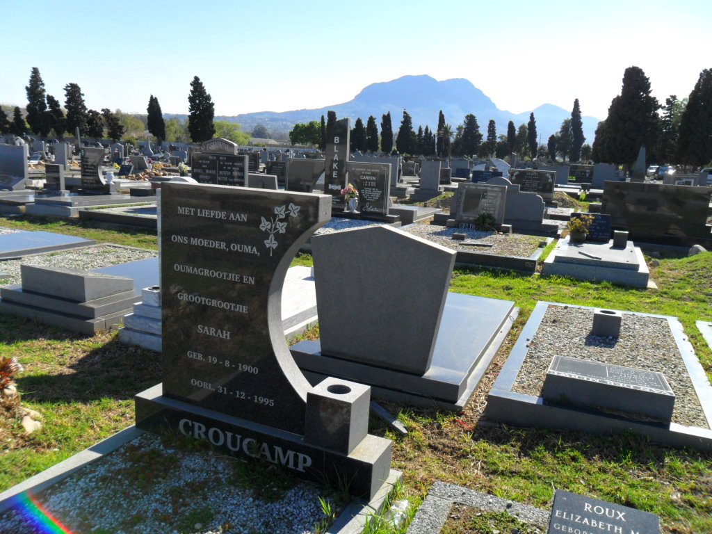 CROUCAMP Sarah 1900-1995
