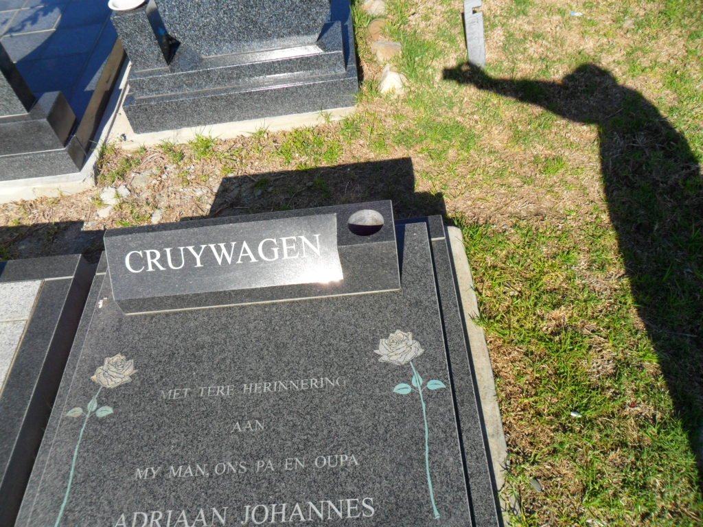 CRUYWAGEN Adriaan Johannes