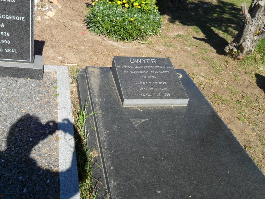 DWYER Dudley Henry 1918-1998
