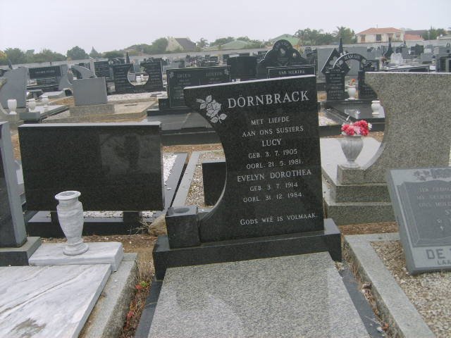 DORNBRACK Lucy 1905-1981 :: DORNBRACK Evelyn Dorothea 1914-1984