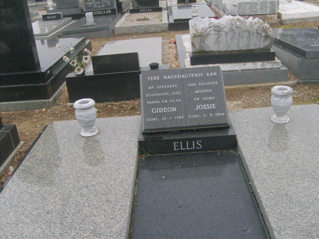 ELLIS Gideon -1983 &amp; Jossie -1984