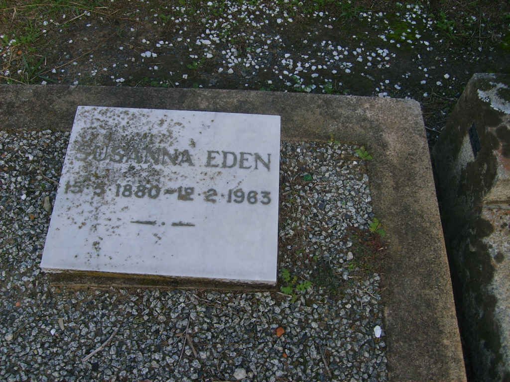 EDEN Susanna 1880-1963