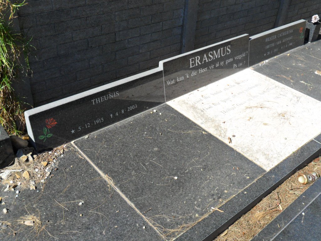 ERASMUS Theunis 1915-2003
