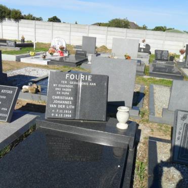 FOURIE Christiaan Johannes Van der Lith 1914-1994